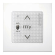 Somfy Émetteur mural Smoove Uno A/M io Pure sans cadre 1811404-1