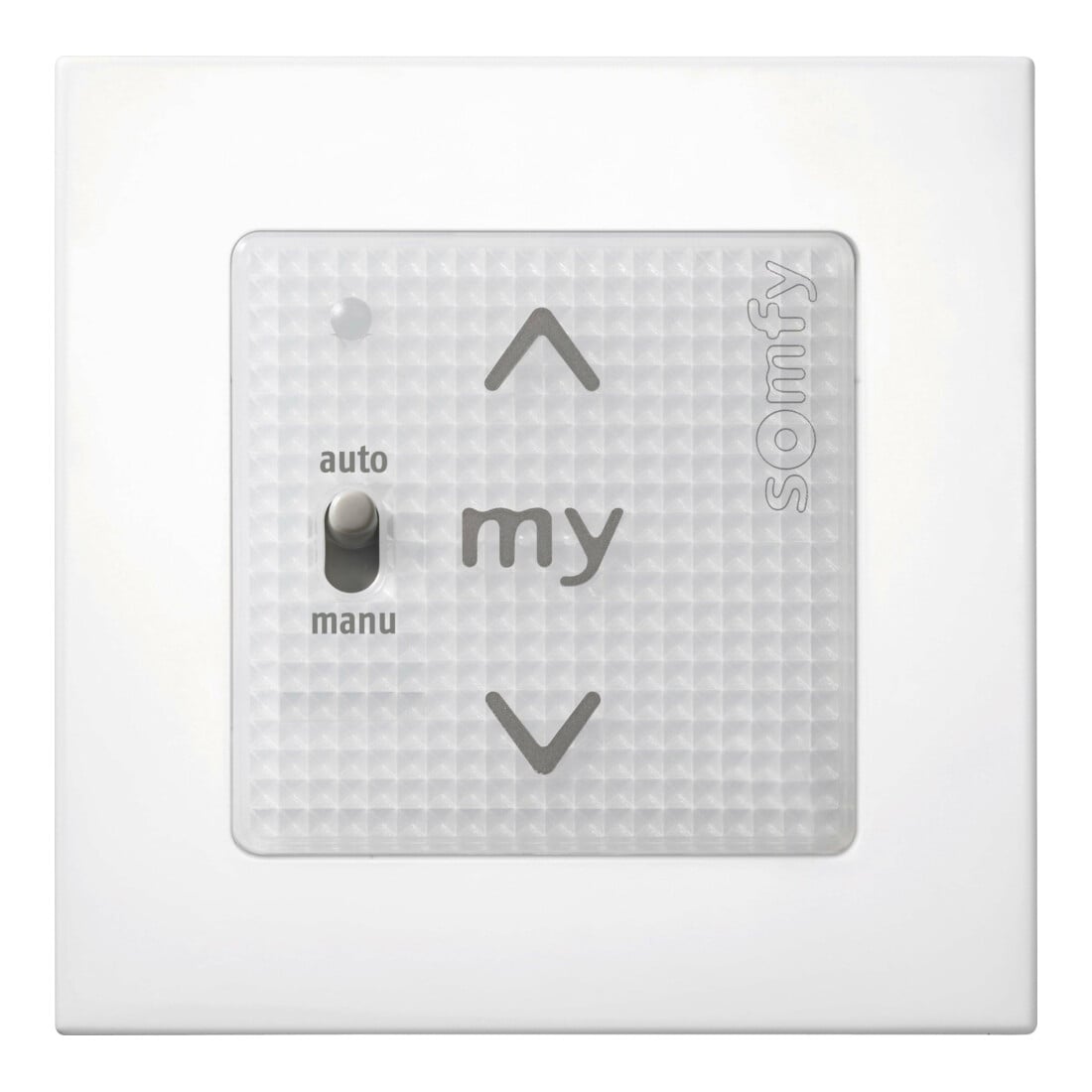 Somfy Émetteur mural Smoove Uno A/M io Pure sans cadre 1811404