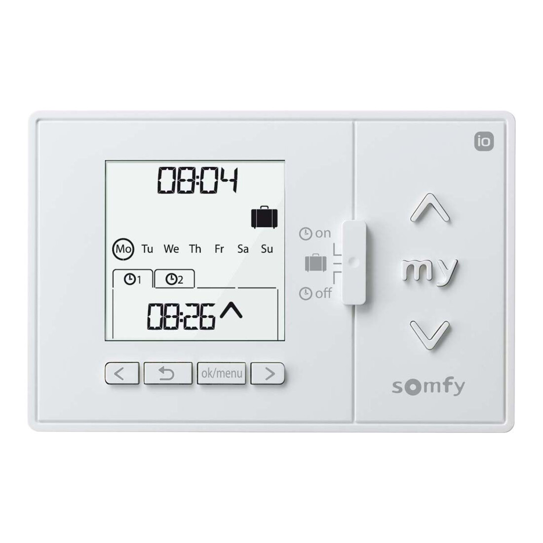 Somfy Funkprogrammschaltuhr Chronis io 1805227