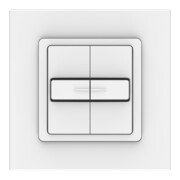 Somfy Interrupteur volet roulant double avec cadre 1800506-1