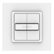Somfy Interrupteur volet roulant double avec cadre 1800506-3