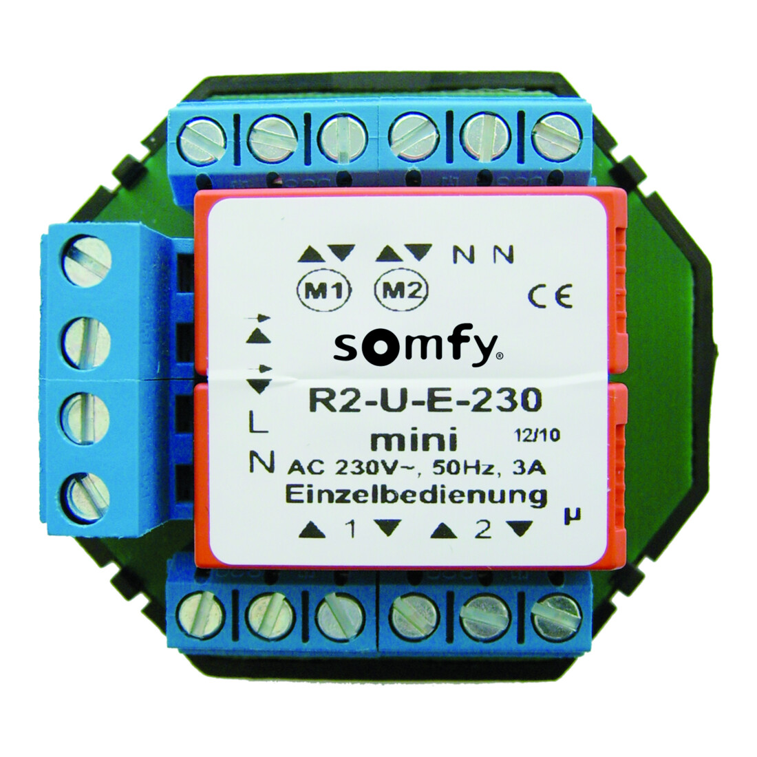 Somfy Trennrelais UP f. zwei Antriebe TR2-U-E-230 mini