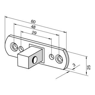 somfy Umrüstlager 10er 4-Kant 9910014