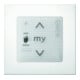 Somfy Wandsender Smoove Uno A/M io Pure o.Rahmen 1811404