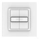 Somfy Zweifach-Rollladenschalter inkl. Rahmen 1800506