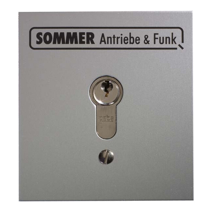 Sommer Bouton-poussoir de clé 1 contact avec cylindre et contact S12762-00001