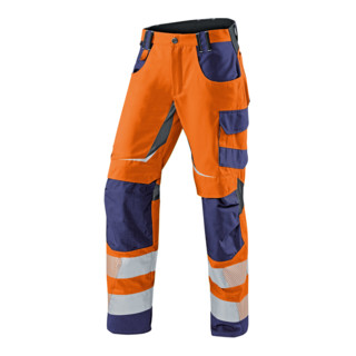 Sommerhose REFLECTIQ PSA 2 warnorange/dunkelblau Form 2407 Größe 26