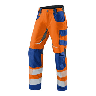 Sommerhose REFLECTIQ PSA 2 warnorange/kbl.blau Form 2407 Größe 25K