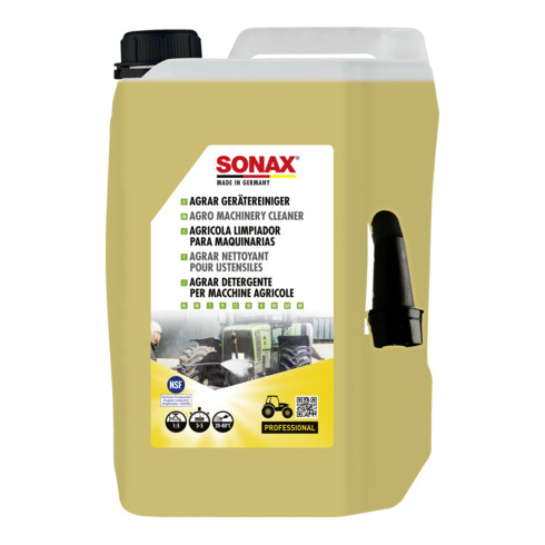 SONAX AGRAR GeräteReiniger 5 l für Agrar Geräte/Maschinen