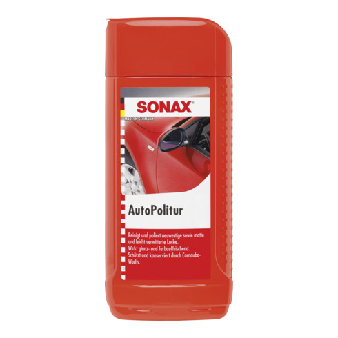 SONAX AutoPolitur 500 ml für Kratzer/Abnutzungen im Lack