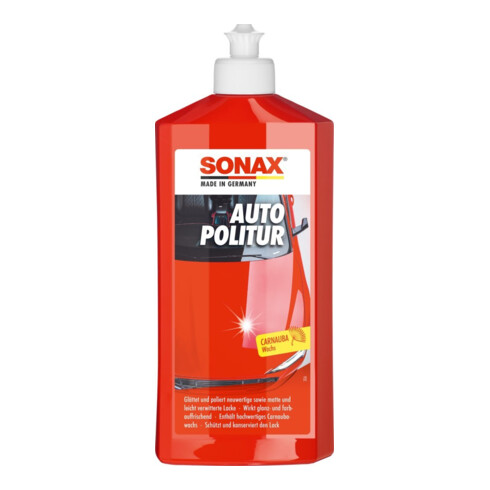 SONAX AutoPolitur 500 ml für Kratzer/Abnutzungen im Lack