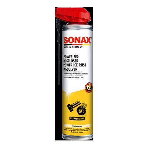 SONAX Dégivreur et Détachant Rouille pulvérisable en hauteur 500 ml