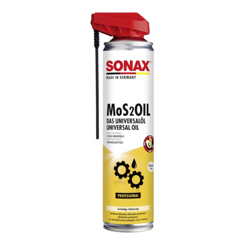 SONAX Huile MoS2 avec EasySpray 400 ml Huile universelle