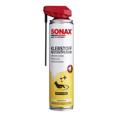 SONAX KlebstoffRestEntferner mit EasySpray 400 ml für Auto und Haushalt