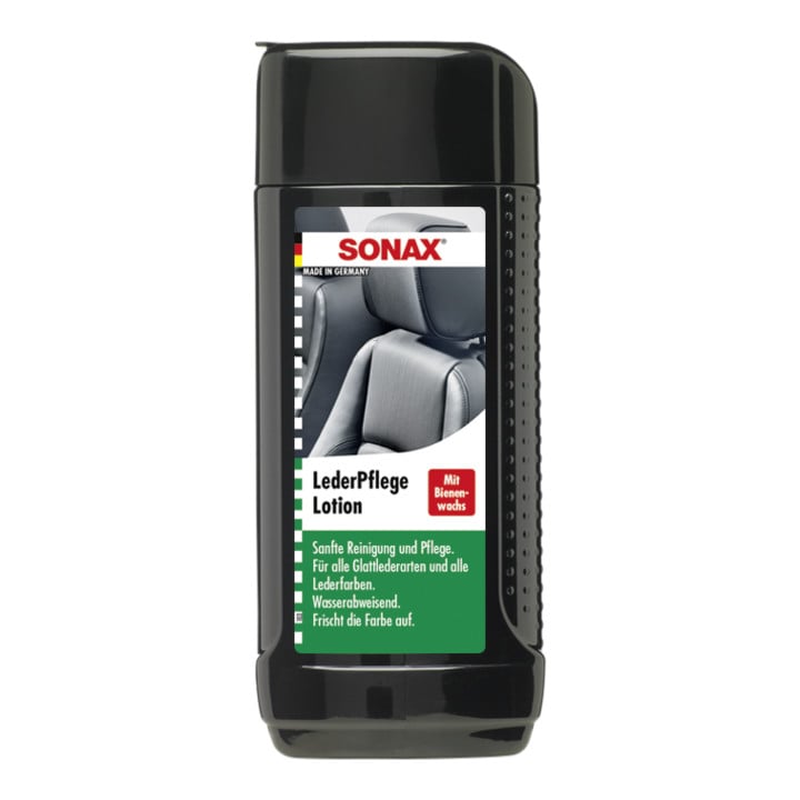 SONAX LederPflegeLotion 250 ml für verschmutztes Leder