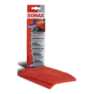 SONAX MicrofaserTuch Außen- der Lackpflegeprofi für das Auftragen von Produkten
