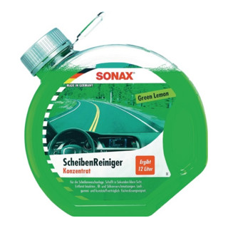 SONAX ScheibenReiniger Konzentrat Green Lemon 3 l für verschmutzte Scheiben