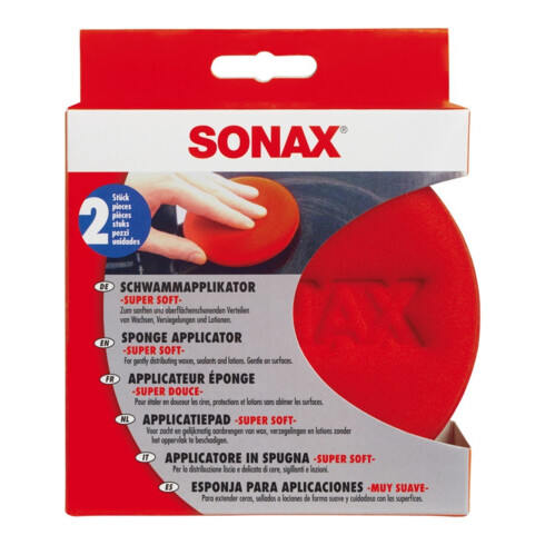 SONAX SchwammApplikator -Super Soft- 2 Stück