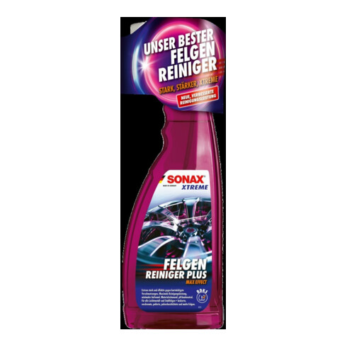 SONAX Xtreme FelgenReiniger PLUS 750 ml für verschmutzte Felgen