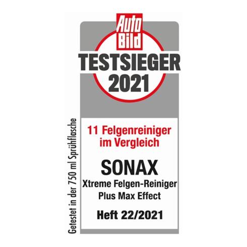 SONAX Xtreme FelgenReiniger PLUS 750 ml für verschmutzte Felgen