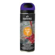 Soppec Markierungsspray FLUO TP 500 ml 9-12 Monate sichtbar für Baustellen blau