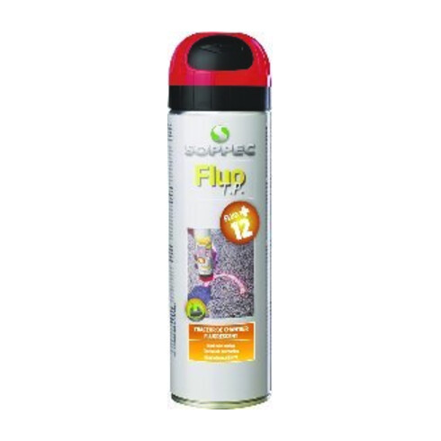 Soppec Markierungsspray FLUO TP 500 ml 9-12 Monate sichtbar für Baustellen grün