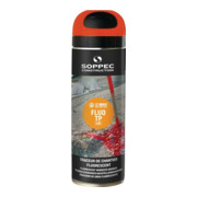 Soppec Markierungsspray FLUO TP 500 ml 9-12 Monate sichtbar für Baustellen orange