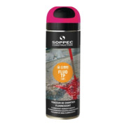 Soppec Markierungsspray FLUO TP 500 ml 9-12 Monate sichtbar für Baustellen pink