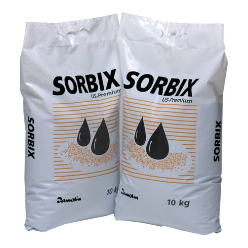 SORBIX Absorbant d’huile BISORB Sac 20 kg Granulométrie 0,5-1 mm