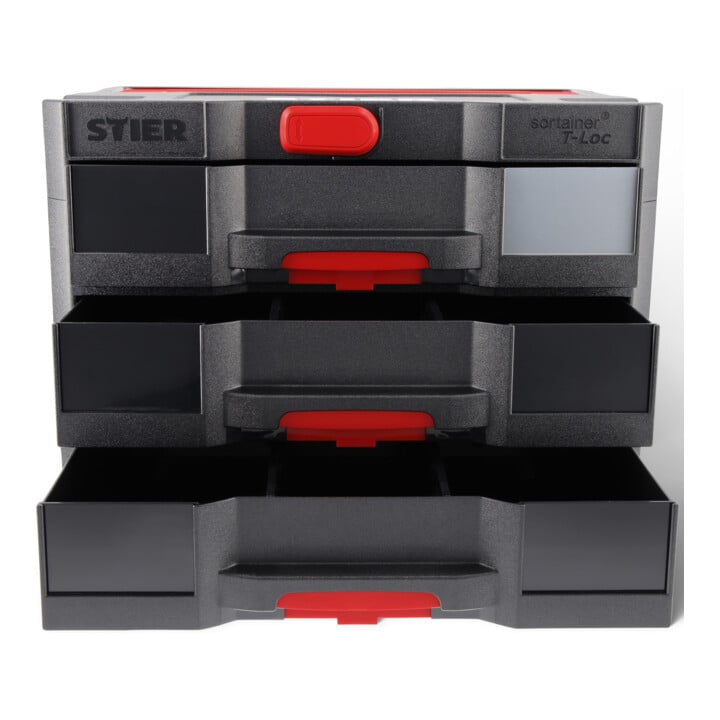 Sortainer STIER T-Loc IV/3 BLACK-Edition