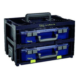 Sortimentskastentresor CarryLite 80 B386xT278xH241mm 9 je Koffer