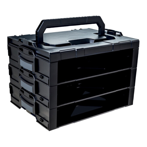 Sortimentskastentresor i-BOXX® Rack 3er Block B442xT304xH342mm ABS BS SYSTEMS