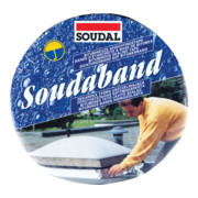 Soudal Bande d'étanchéité Soudaband Alu-Bitume 10 cm