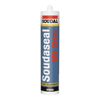 Soudal Dichtungsmasse Soudaseal MS Clear kristallklar 305 g/290 ml