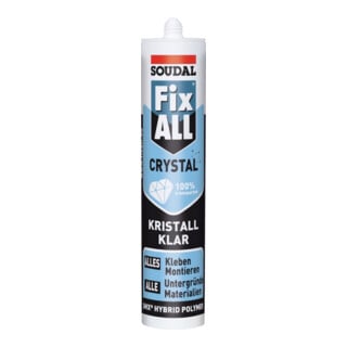 Soudal FIX ALL CRYSTAL 290 ml transparent