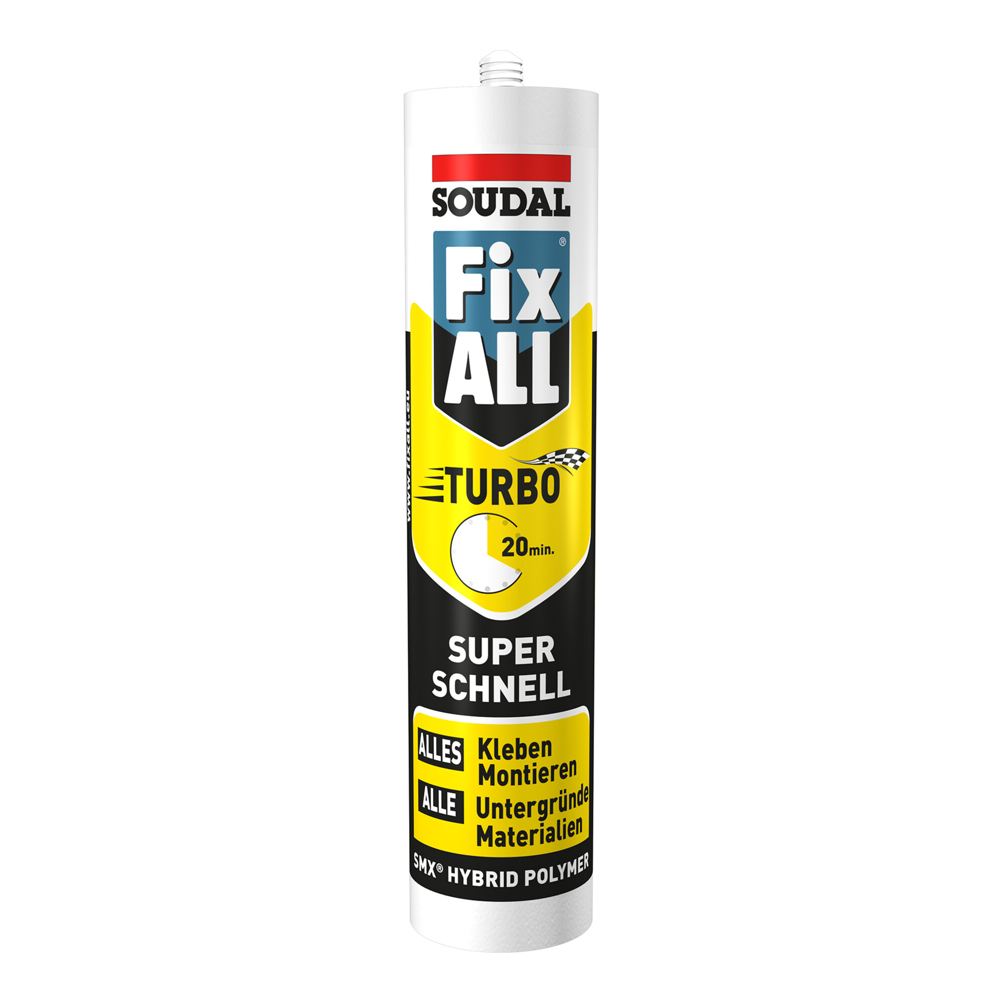Soudal Montagekleber Fix ALL Turbo weiss 430 g