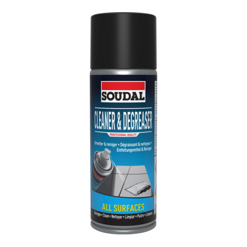 Soudal Nettoyant et Dégraissant Technique Spray 400ml