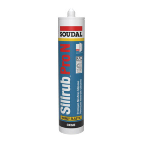 Soudal Neutralsilikon Silirub Pro N (verschiedene Farben)