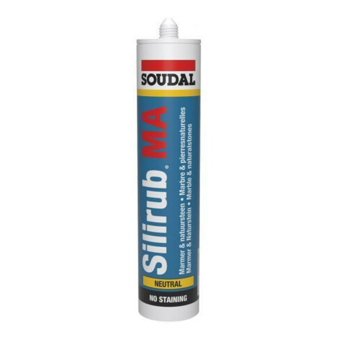 Soudal Neutralsilikon Silirub+ S8800 weiß 300 ml