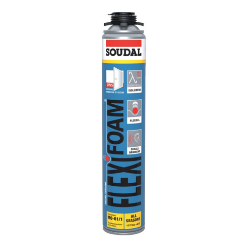 Soudal Profi-Pistolenschaum Flexifoam blau 750 ml