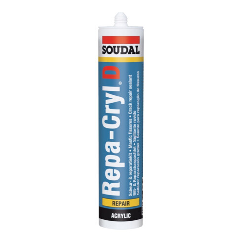 Soudal REPA-CRYL D Enduit de rebouchage 310 ml