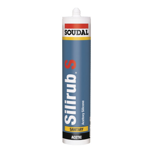 Silirub S 300 ml Silirub Soudal silicone wet cell