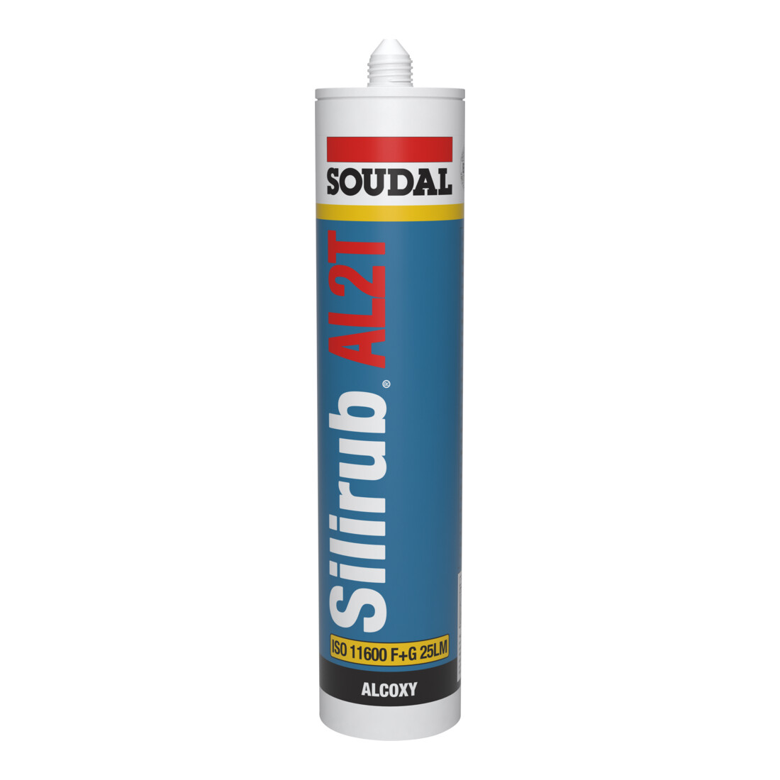 Soudal Silikon Silirub AL2T 600ml