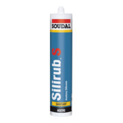 Soudal SILIRUB S Sanitärdicht- masse 300ml schwarz