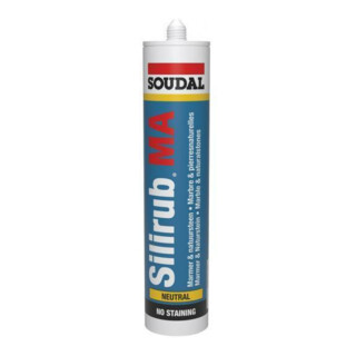 Soudal SILIRUB S8800 300ml gris marbre