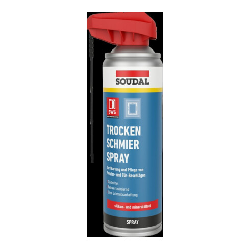 Soudal Spray de lubrification sèche 300 ml