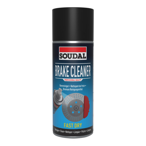 Soudal Spray Technique Nettoyant Frein 400ml