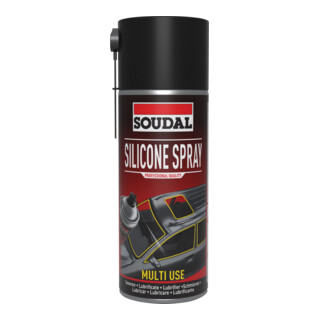 Soudal Technische Sprays Silicone Spray 400ml, 6 Stück