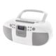 Soundmaster Boombox DAB+ SCD7800WE CD MP3 USB cassette blanc