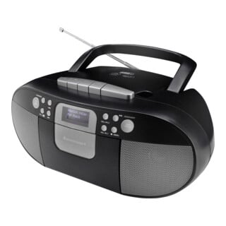 Soundmaster DAB+/CD Boombox SCD7800SW schwarz